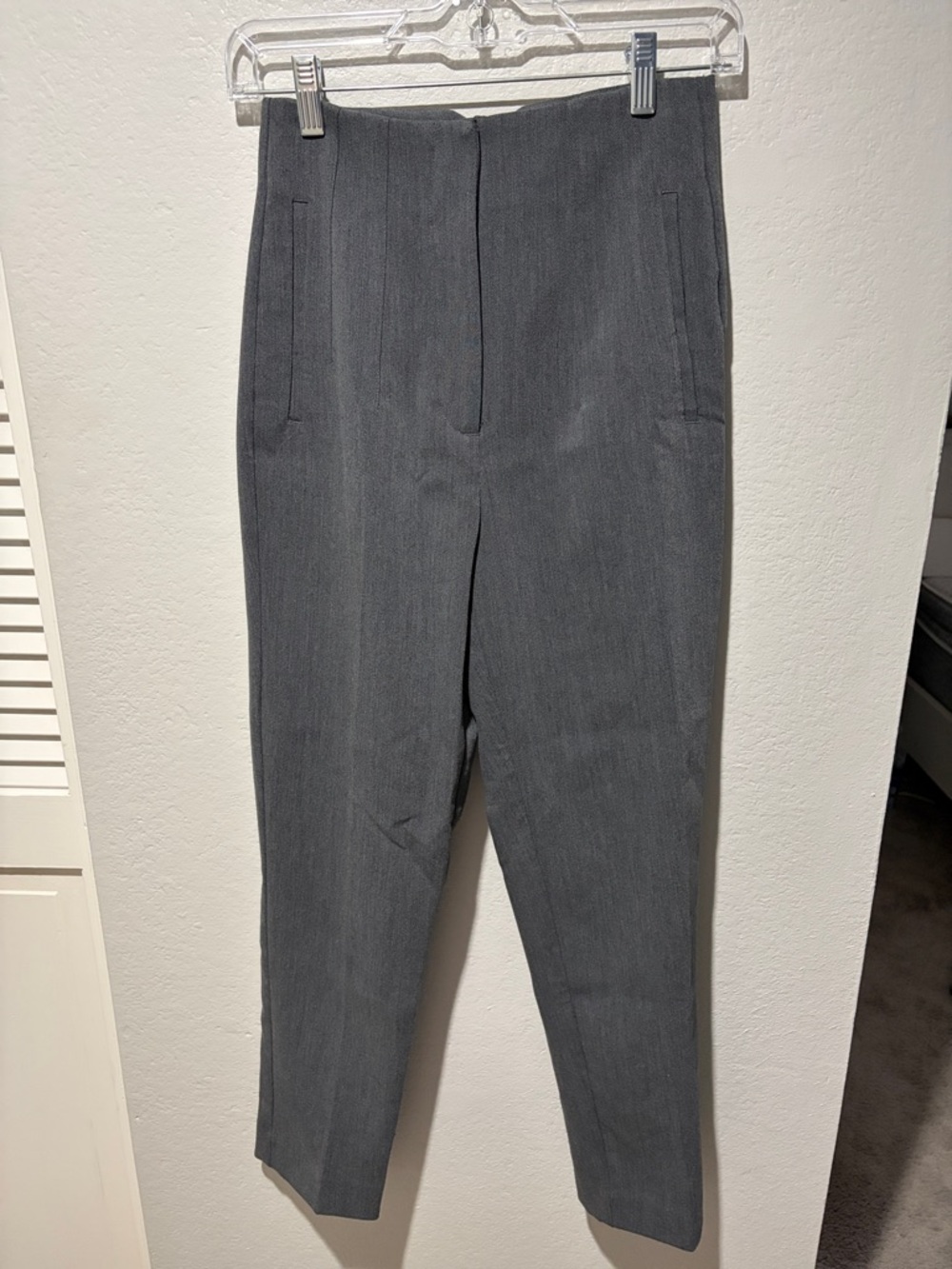Zara high waisted trousers